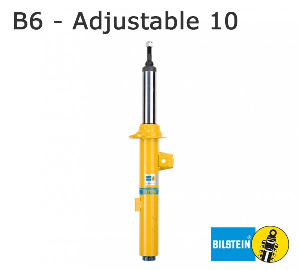 B6 - adjustable10 Stoßdämpfer vorne rechts für ihren BMW 3 Coupe (E46) 328 Ci - 142 KW / 193 PSBauja