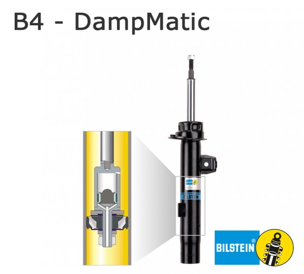 B4 - Dampmatic Stoßdämpfer vorne für ihren MERCEDES-BENZ C CLASS (W204) C 180 Kompressor - 115 KW /